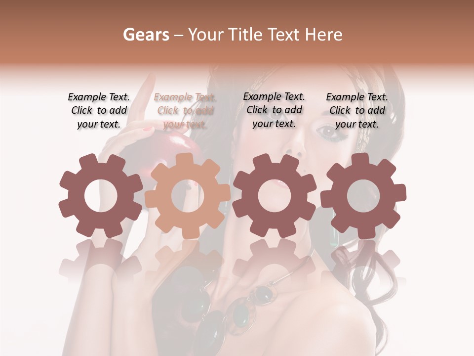 Freshness Fashion Isolated PowerPoint Template