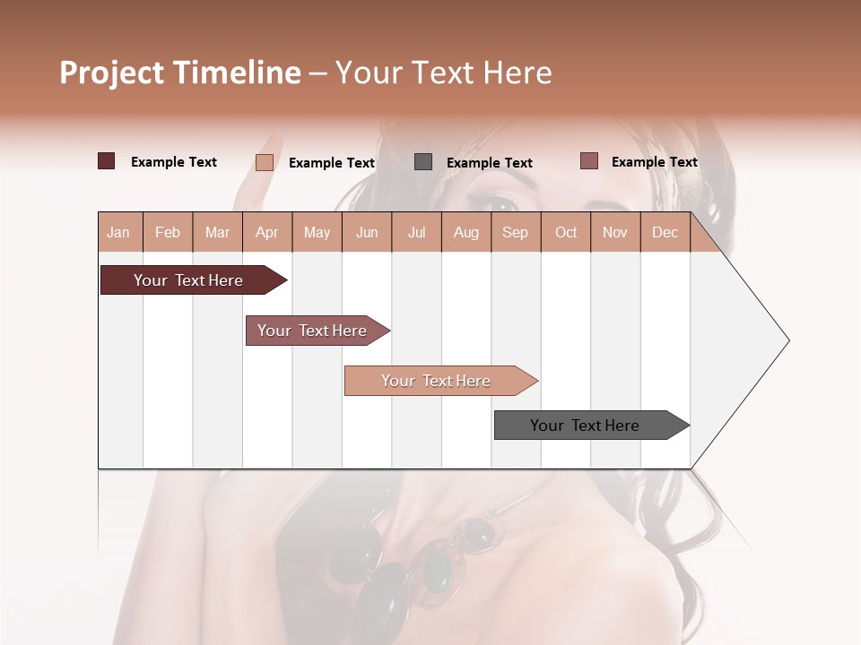 Freshness Fashion Isolated PowerPoint Template
