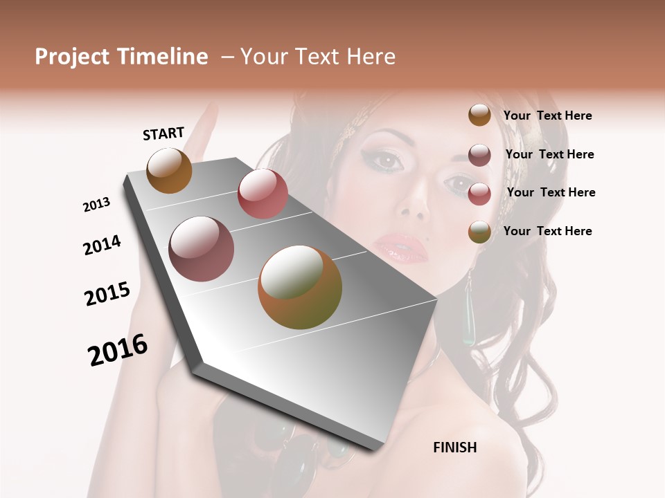 Freshness Fashion Isolated PowerPoint Template