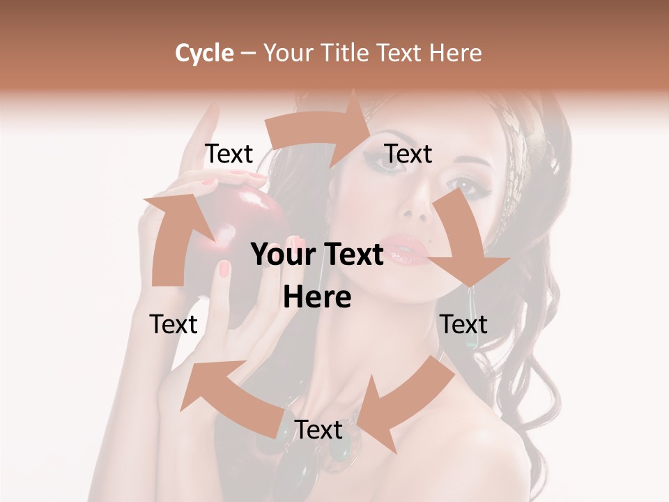 Freshness Fashion Isolated PowerPoint Template