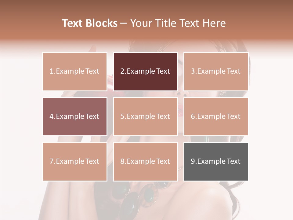 Freshness Fashion Isolated PowerPoint Template