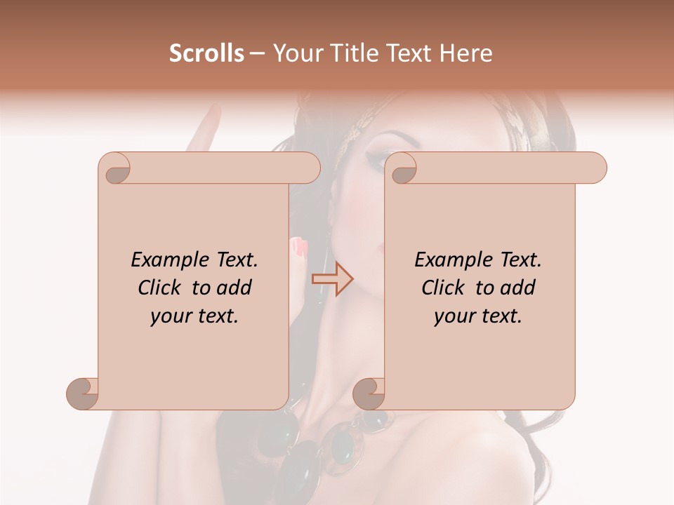Freshness Fashion Isolated PowerPoint Template