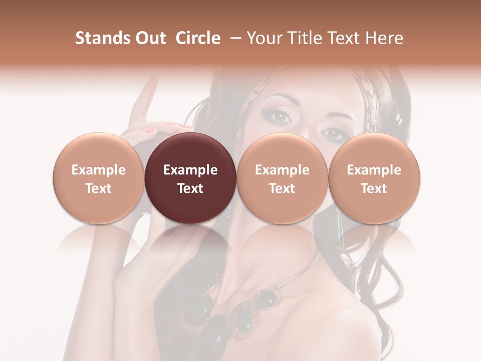 Freshness Fashion Isolated PowerPoint Template