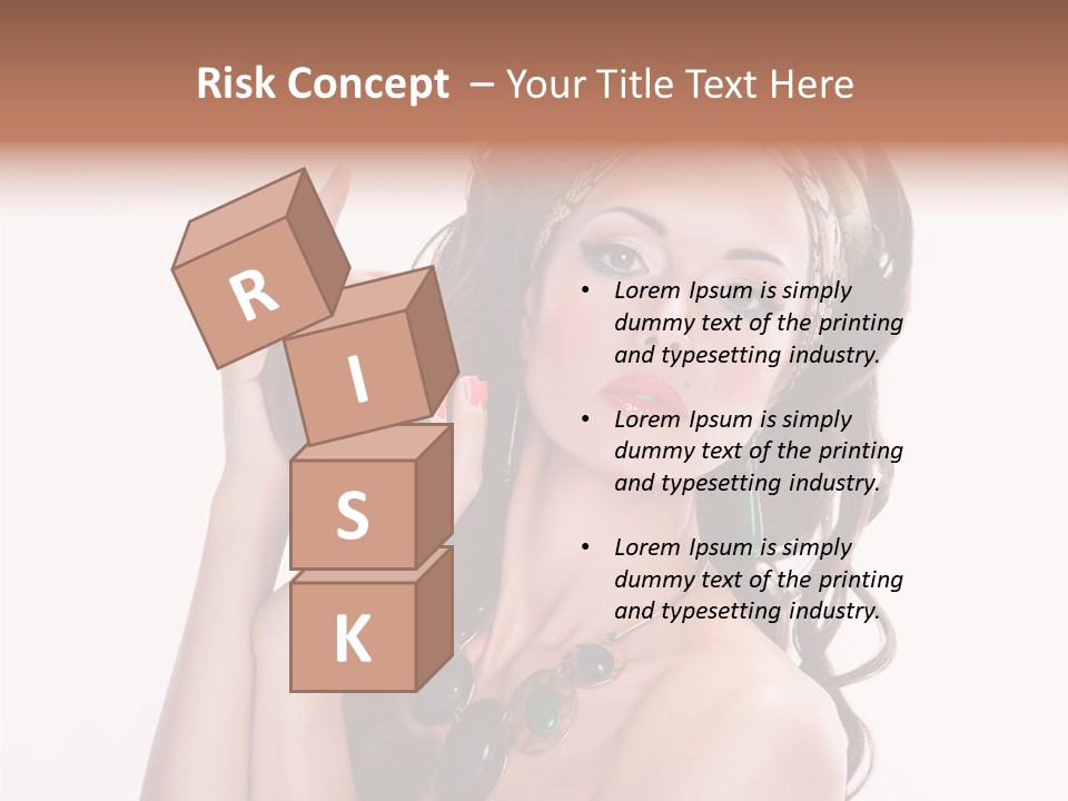 Freshness Fashion Isolated PowerPoint Template