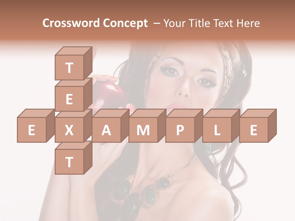 Freshness Fashion Isolated PowerPoint Template