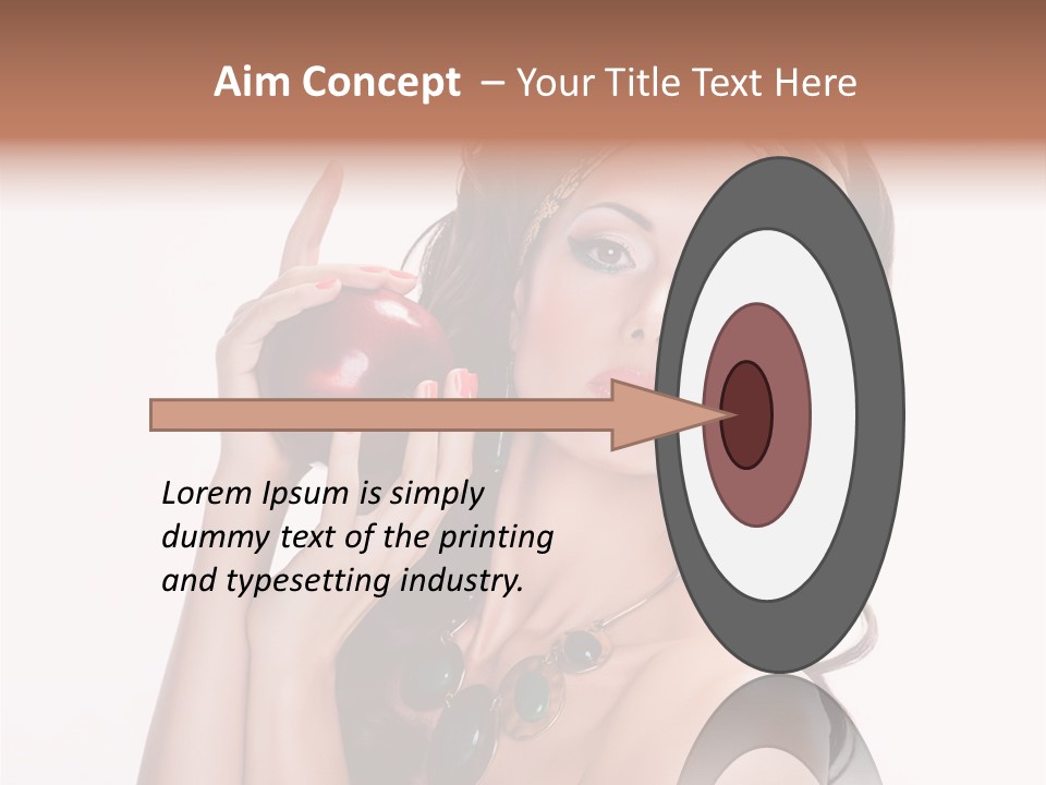 Freshness Fashion Isolated PowerPoint Template