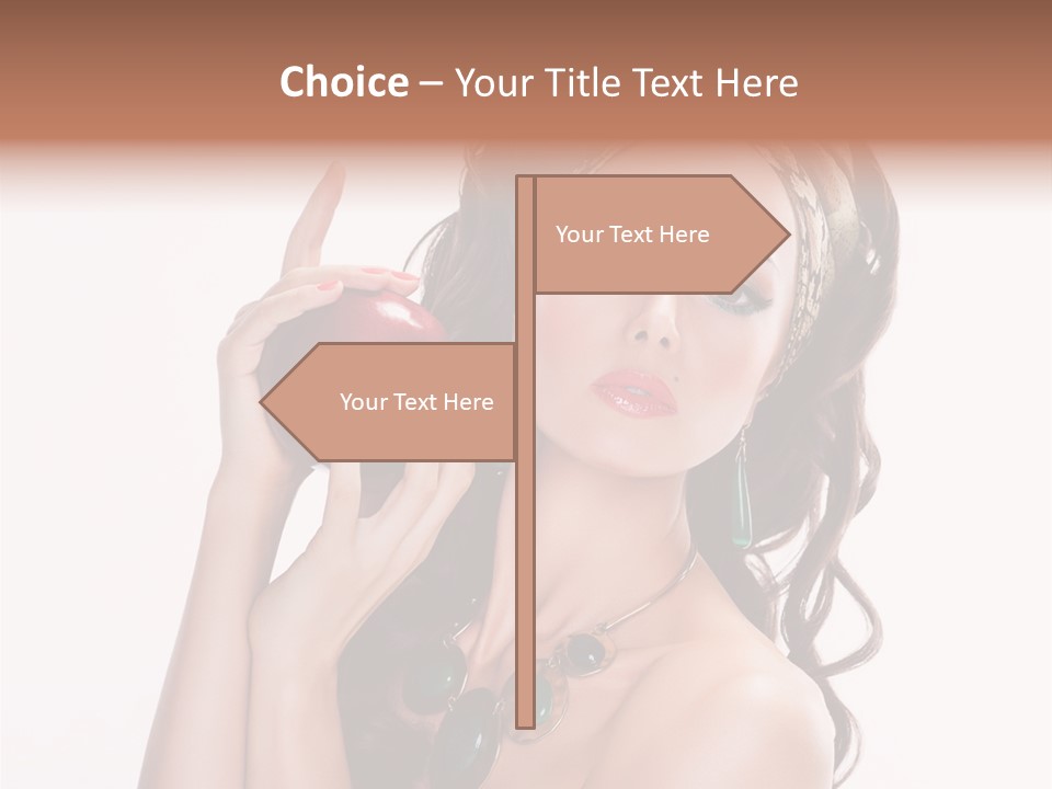 Freshness Fashion Isolated PowerPoint Template