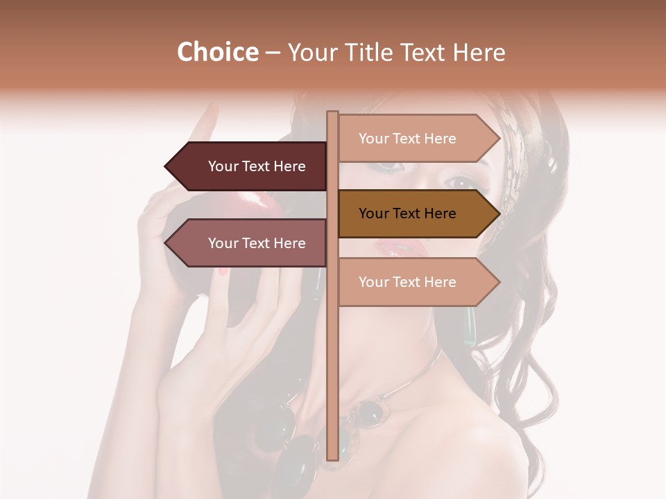 Freshness Fashion Isolated PowerPoint Template