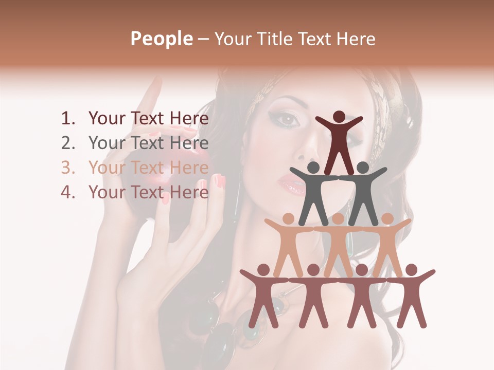 Freshness Fashion Isolated PowerPoint Template