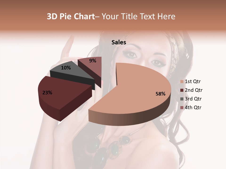 Freshness Fashion Isolated PowerPoint Template