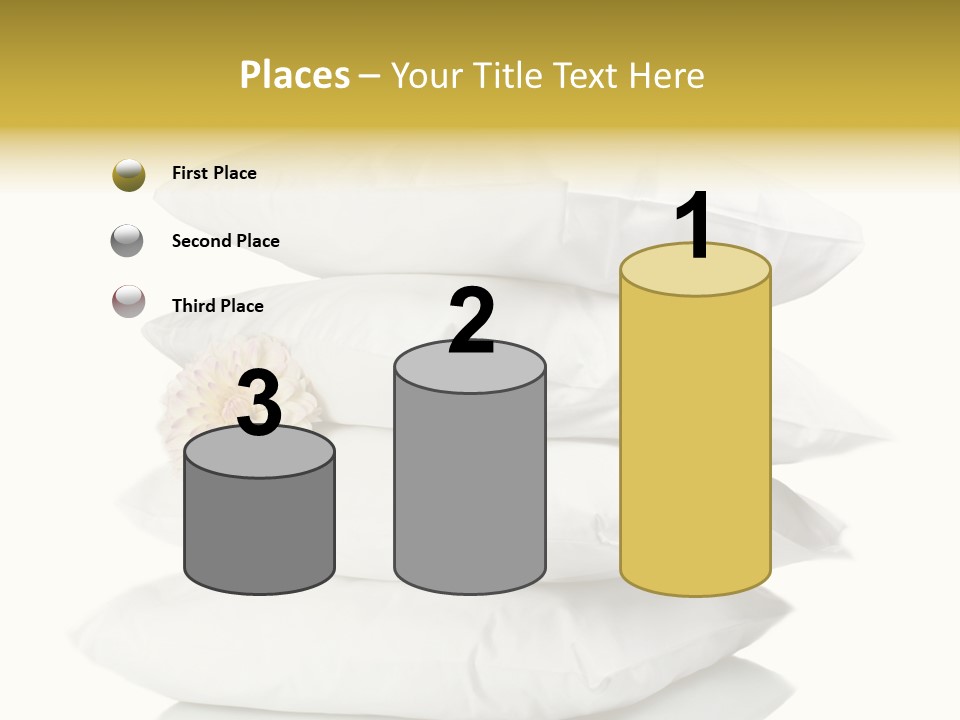 Cotton Comfortable Bedroom PowerPoint Template