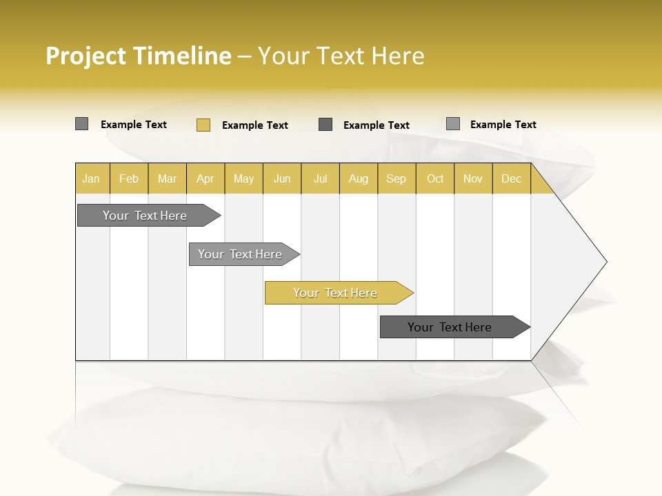 Cotton Comfortable Bedroom PowerPoint Template