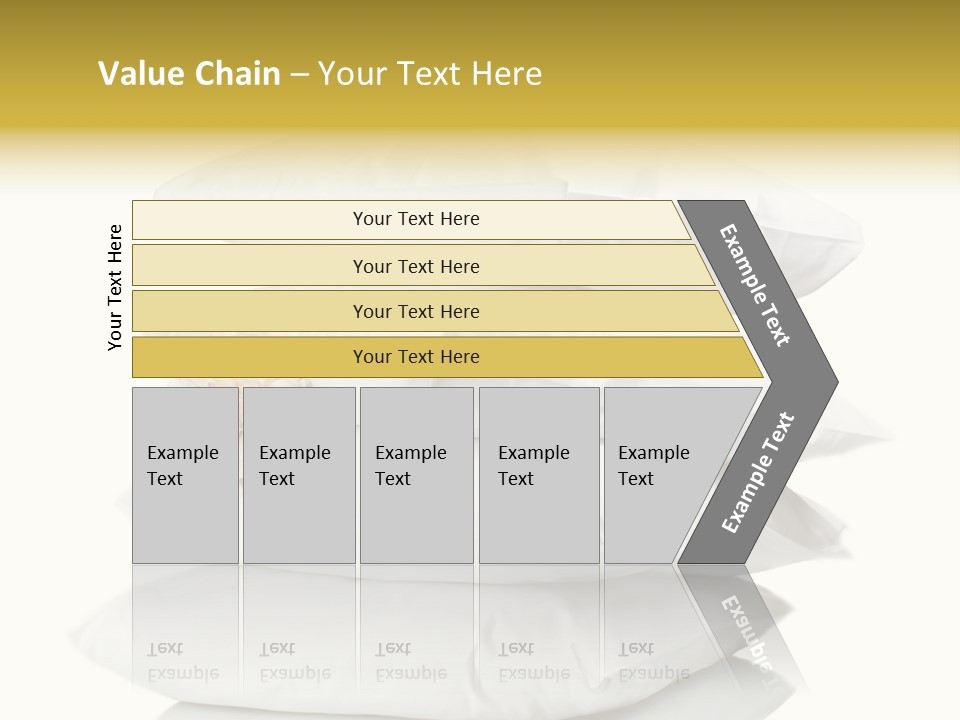 Cotton Comfortable Bedroom PowerPoint Template