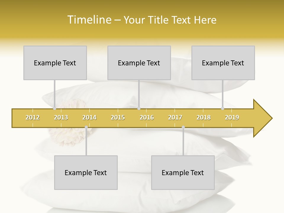 Cotton Comfortable Bedroom PowerPoint Template
