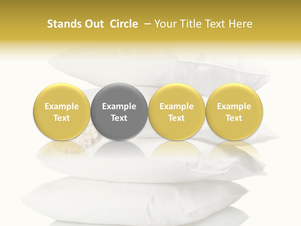 Cotton Comfortable Bedroom PowerPoint Template