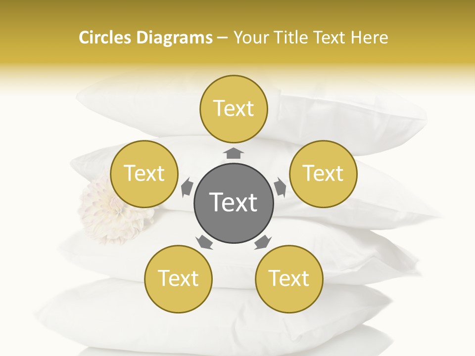 Cotton Comfortable Bedroom PowerPoint Template