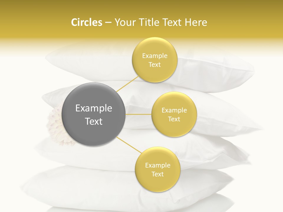 Cotton Comfortable Bedroom PowerPoint Template