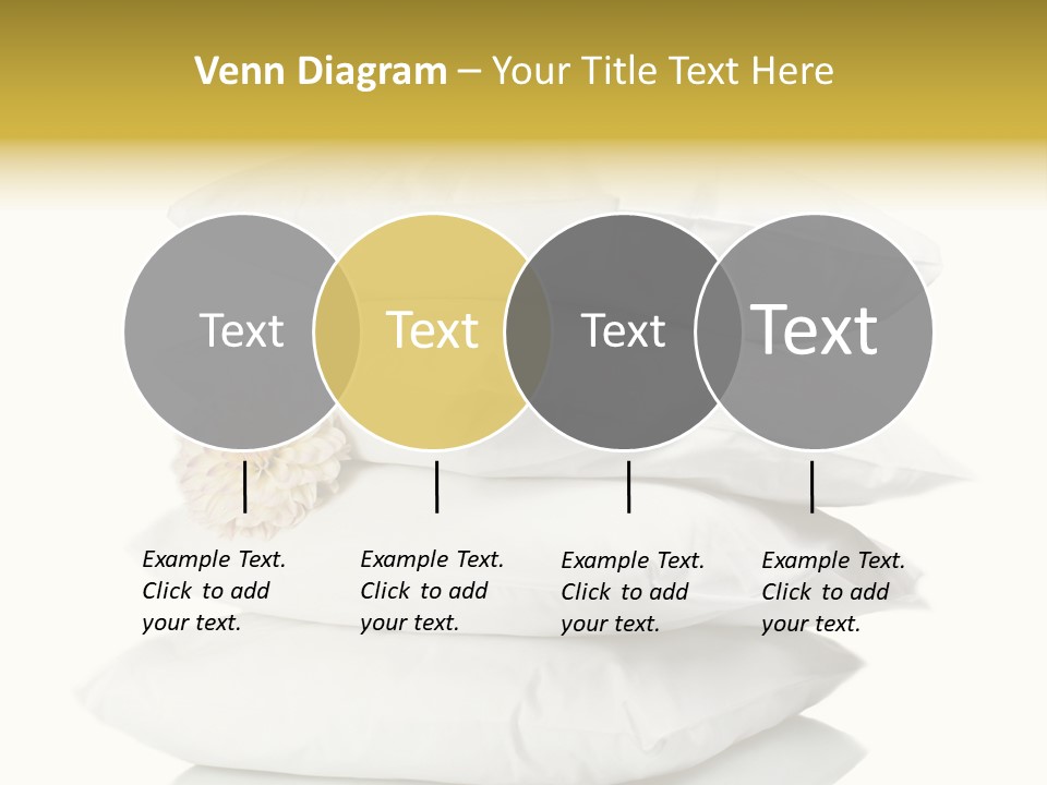 Cotton Comfortable Bedroom PowerPoint Template