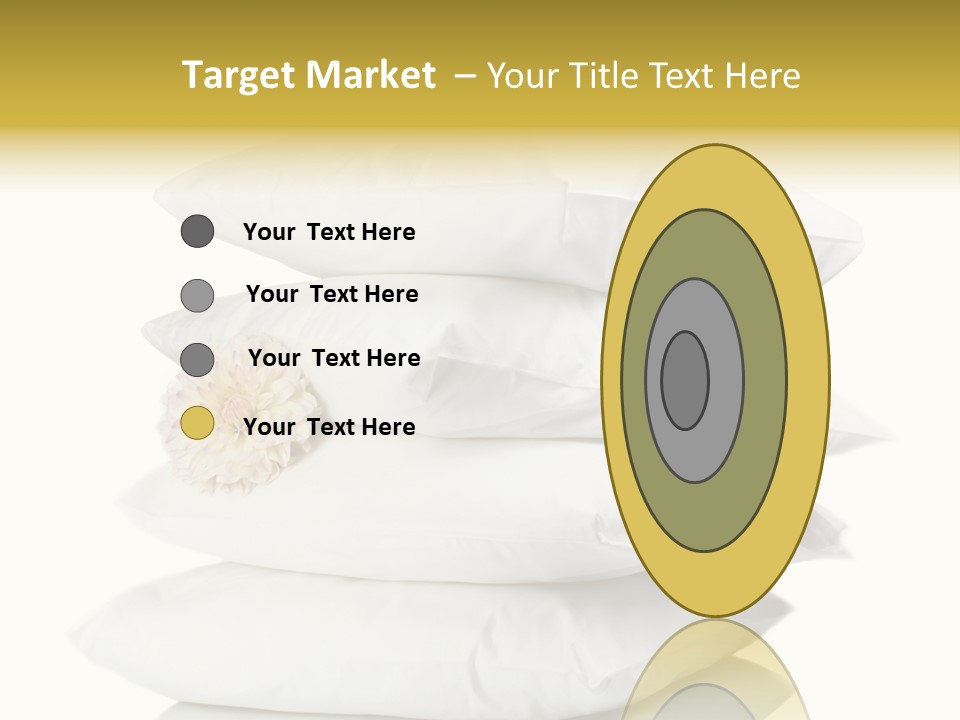 Cotton Comfortable Bedroom PowerPoint Template