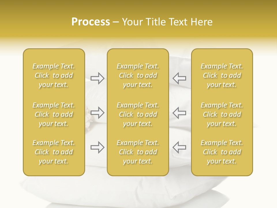 Cotton Comfortable Bedroom PowerPoint Template