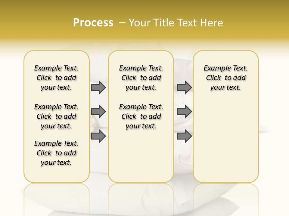 Cotton Comfortable Bedroom PowerPoint Template
