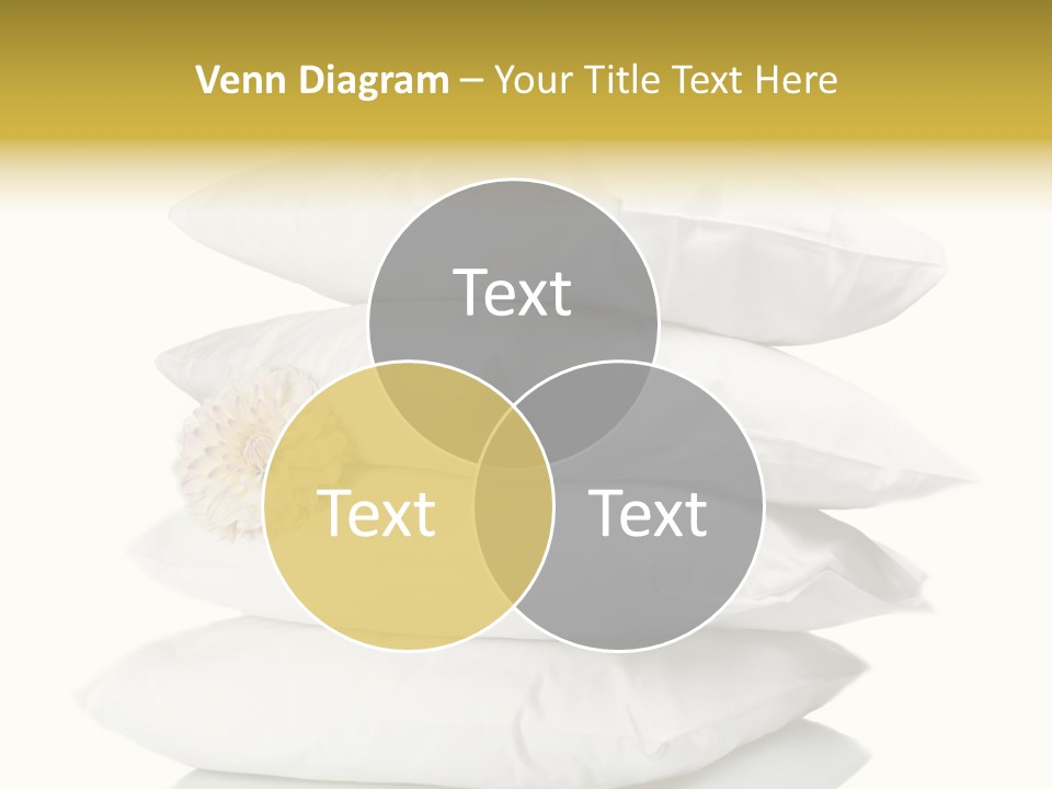 Cotton Comfortable Bedroom PowerPoint Template