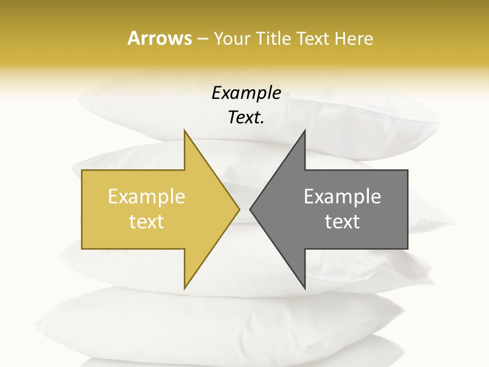 Cotton Comfortable Bedroom PowerPoint Template