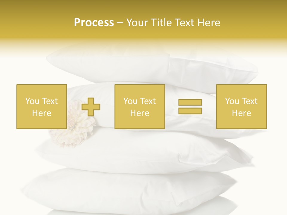 Cotton Comfortable Bedroom PowerPoint Template