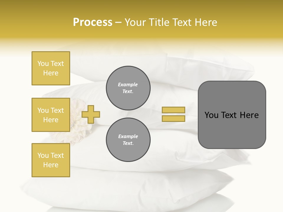 Cotton Comfortable Bedroom PowerPoint Template