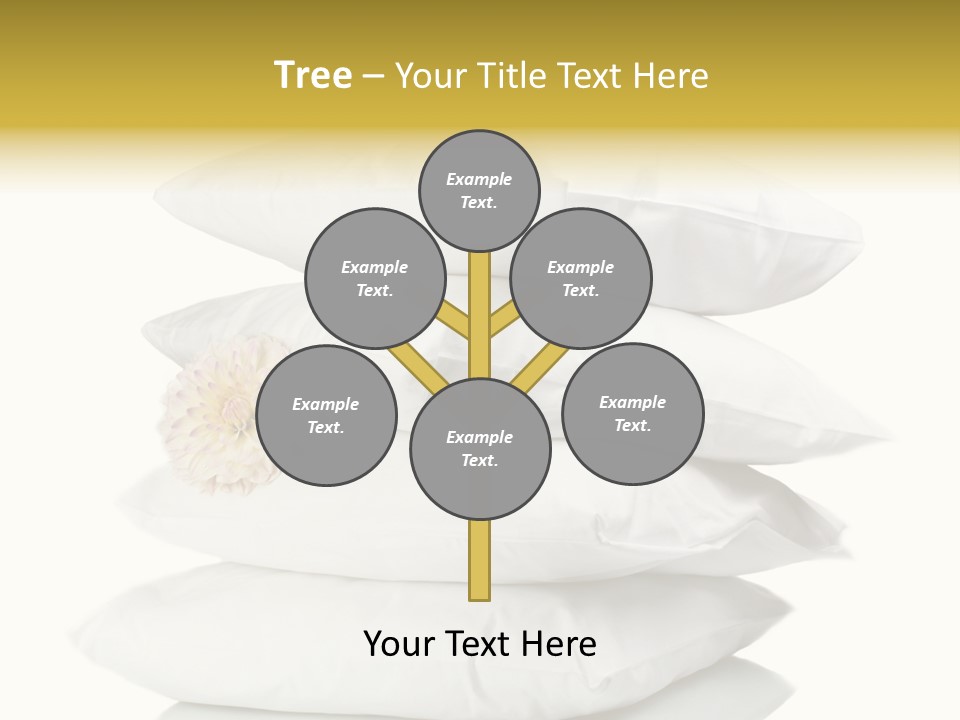 Cotton Comfortable Bedroom PowerPoint Template