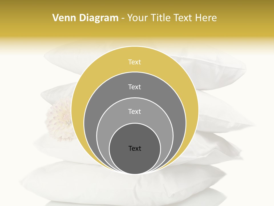 Cotton Comfortable Bedroom PowerPoint Template