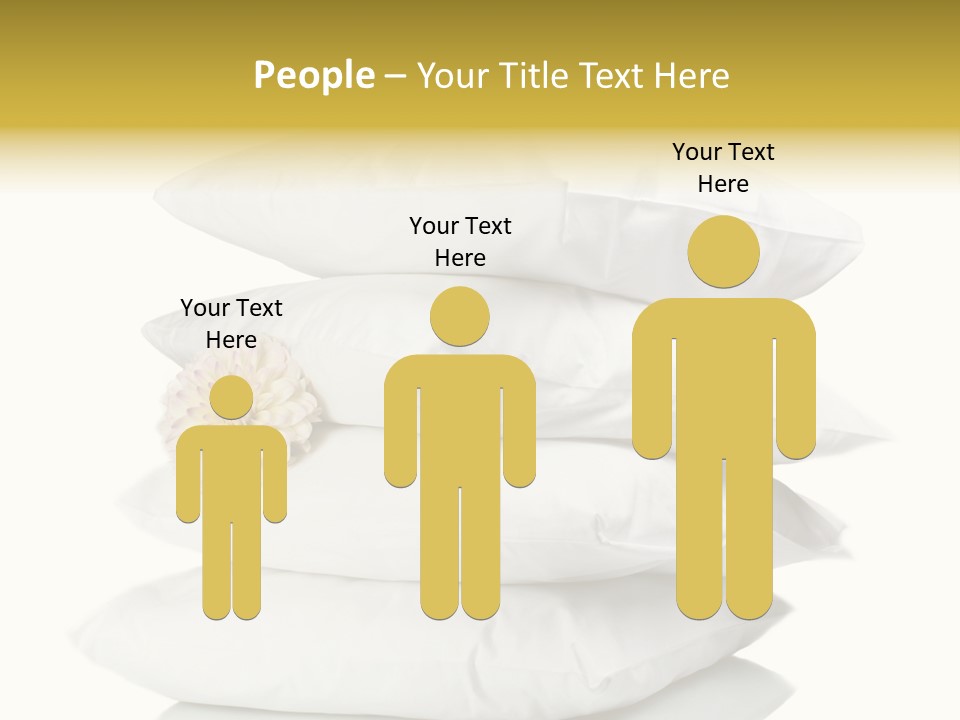 Cotton Comfortable Bedroom PowerPoint Template