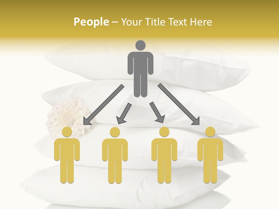 Cotton Comfortable Bedroom PowerPoint Template