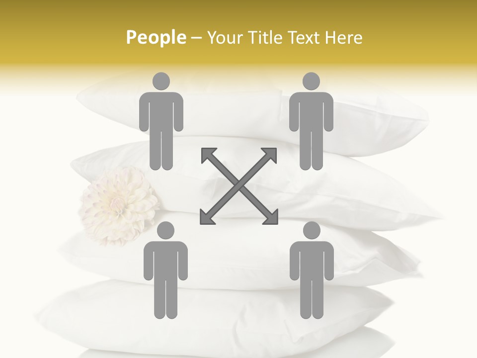 Cotton Comfortable Bedroom PowerPoint Template