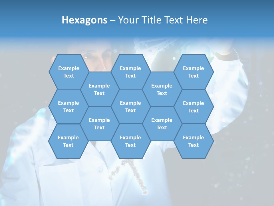Science Double Health PowerPoint Template