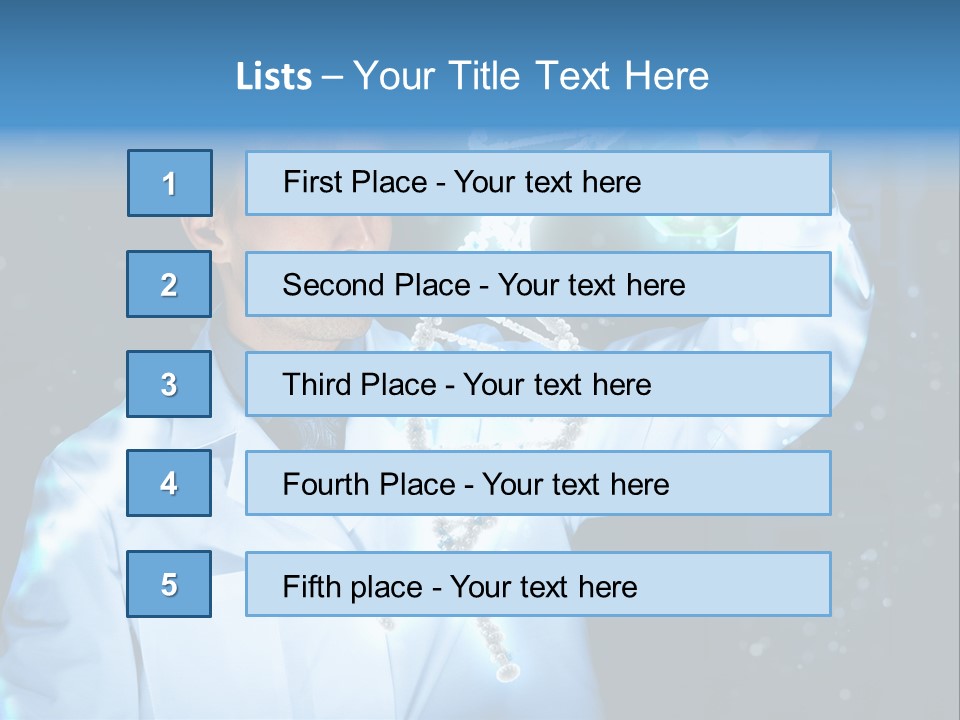 Science Double Health PowerPoint Template