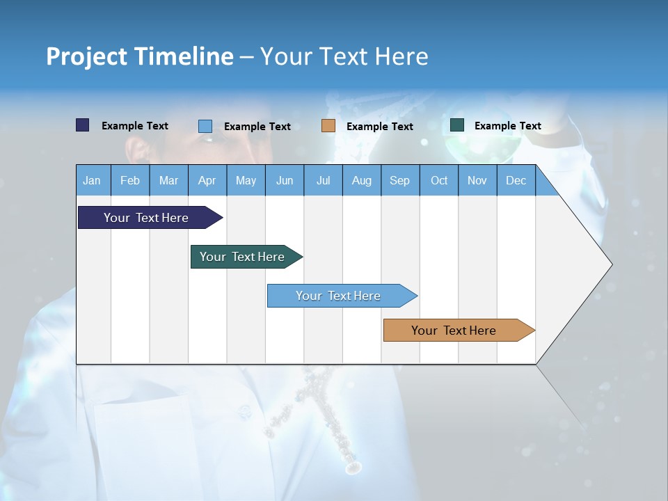 Science Double Health PowerPoint Template