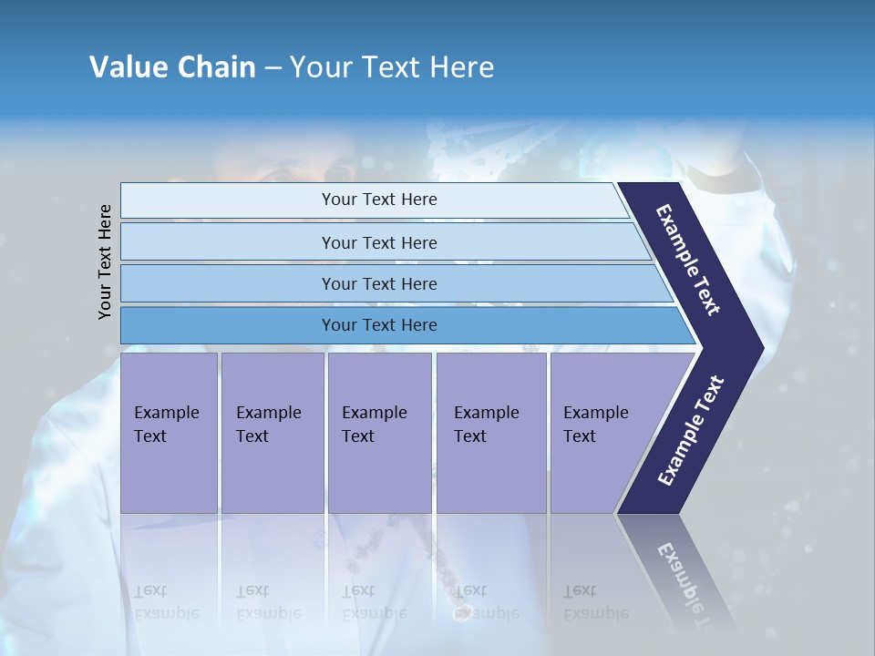 Science Double Health PowerPoint Template