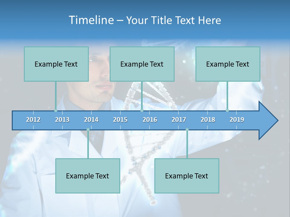 Science Double Health PowerPoint Template