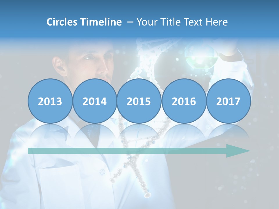 Science Double Health PowerPoint Template