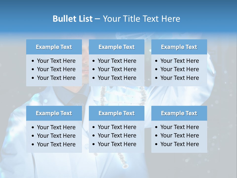 Science Double Health PowerPoint Template