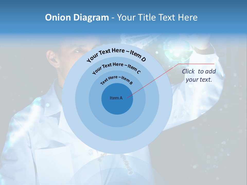 Science Double Health PowerPoint Template