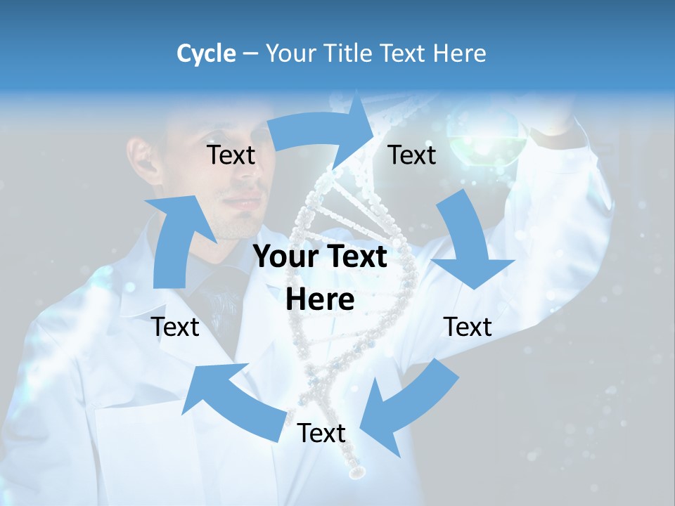 Science Double Health PowerPoint Template
