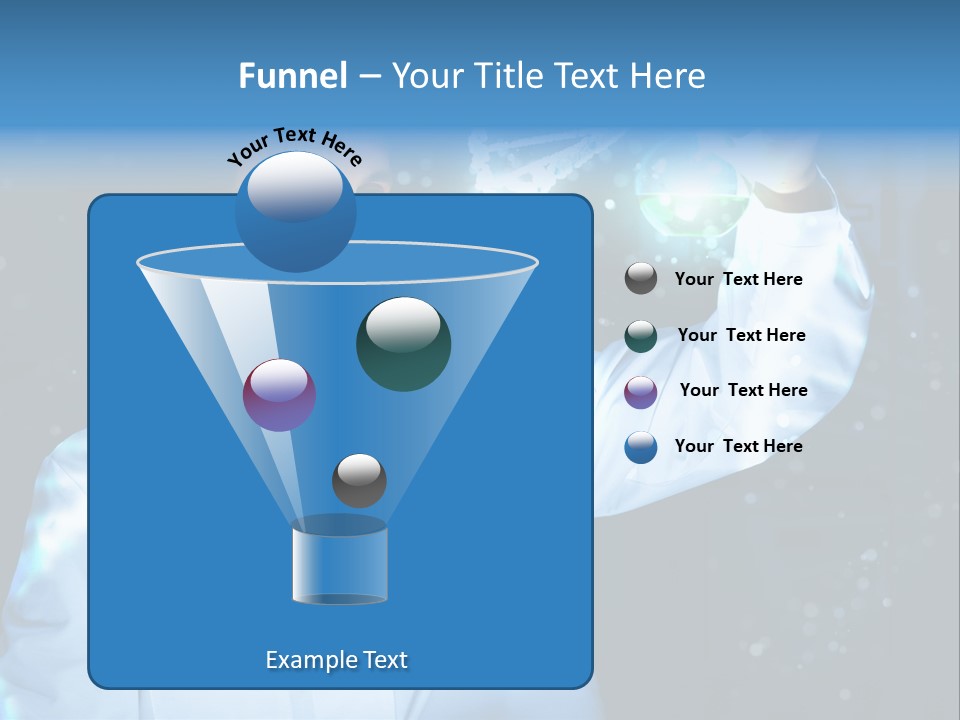 Science Double Health PowerPoint Template