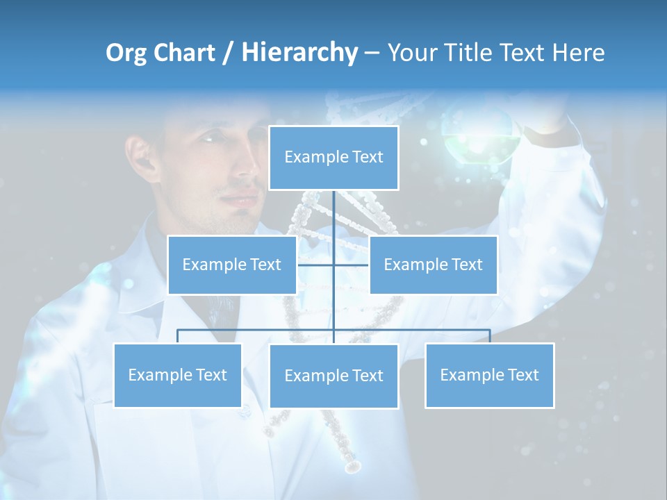 Science Double Health PowerPoint Template