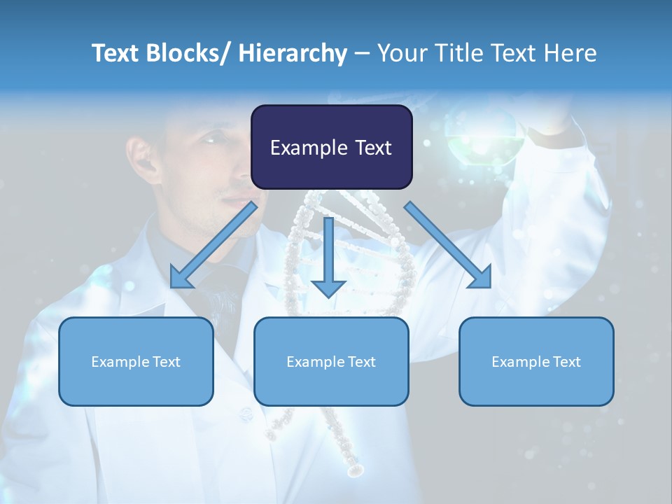 Science Double Health PowerPoint Template