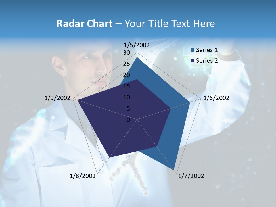 Science Double Health PowerPoint Template