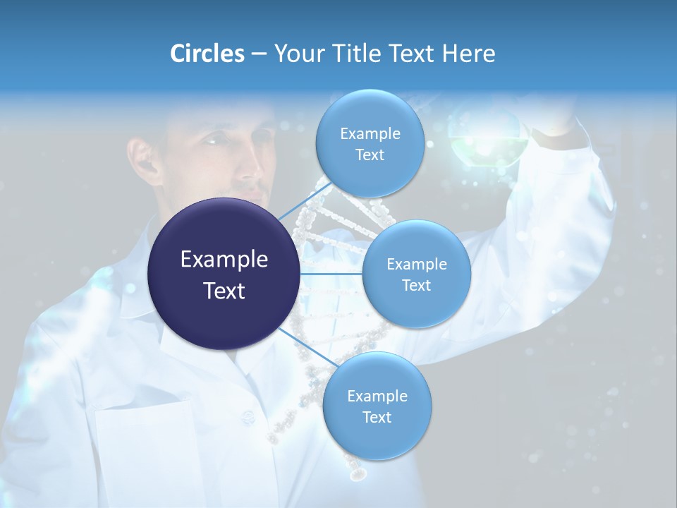 Science Double Health PowerPoint Template
