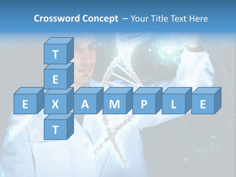 Science Double Health PowerPoint Template