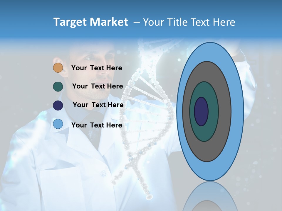 Science Double Health PowerPoint Template